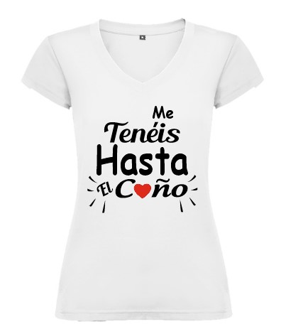 Camiseta Me tenéis hasta el coño - Imagen 6